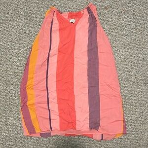 Loft striped sleeveless dress